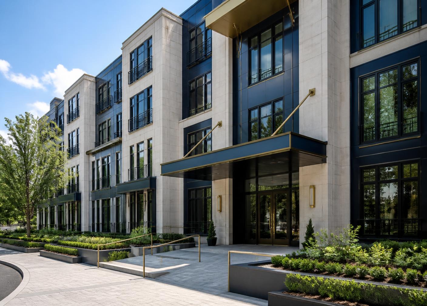 A modern, well-maintained Aplis-managed residential building
